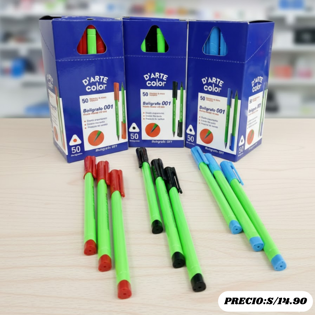 LAPICERO CAJA X50 R,N,A1