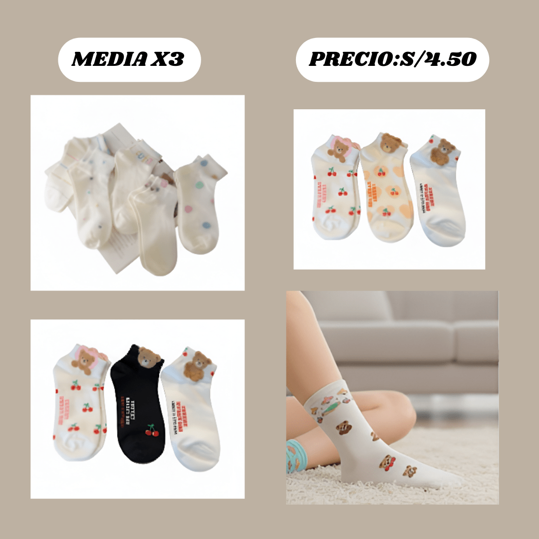 MEDIA X3 KAWAI DISEÑOS1