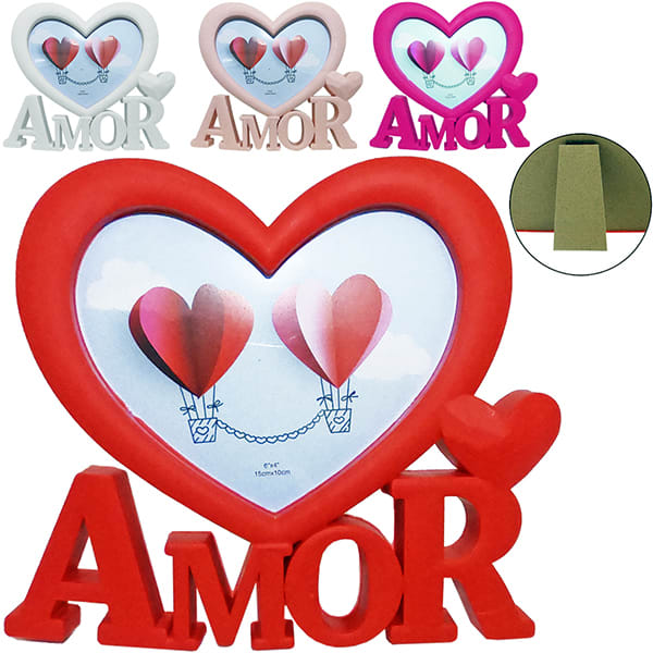PORTA FOTO  AMOR  19*18.31