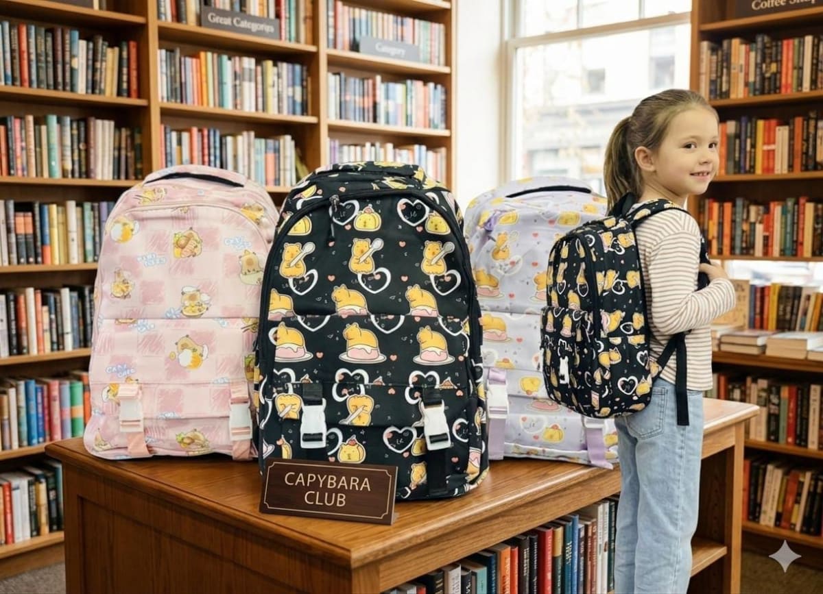 MOCHILA OFICI CAPY CUTE1