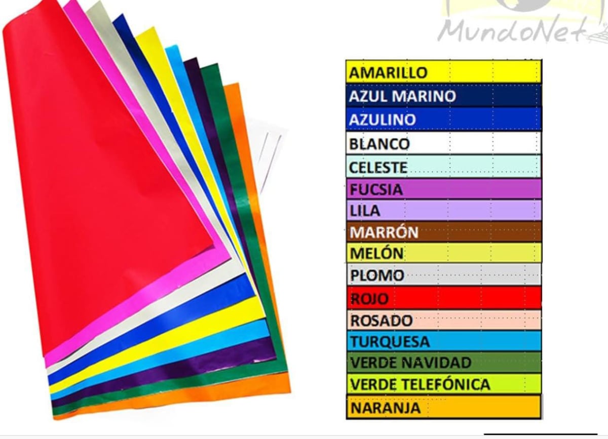 PAPEL LUSTRE X12 SURTIDO DIALE1