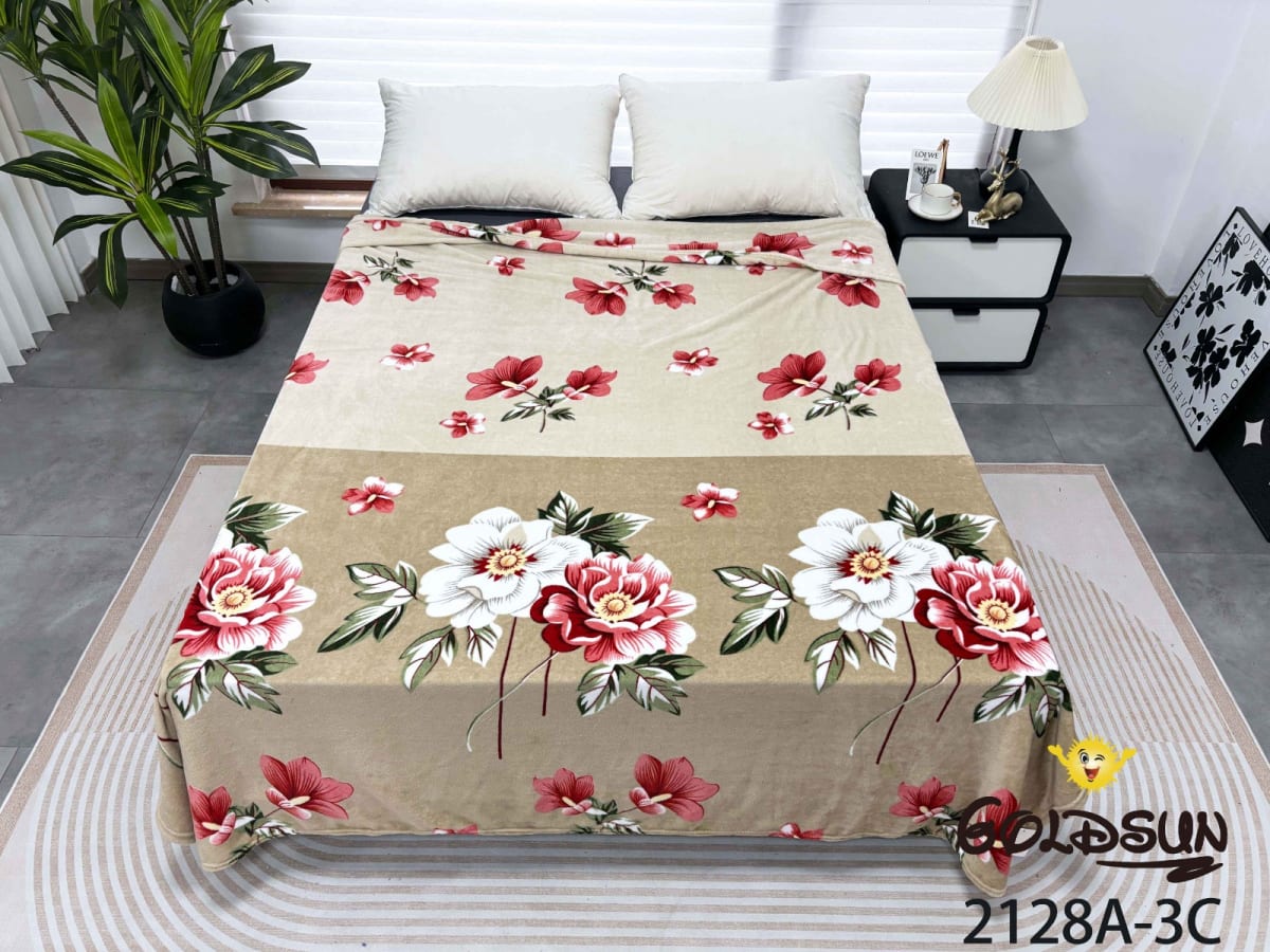 GOLSUN MANTA PIEL DE DURAZNO 2 PLAZA VARIOS MODELOS6