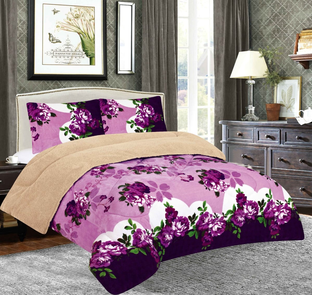 GOLSUN EDREDON CARNERO 3 PIEZA 2 PLAZA VARIOS MODELOS4