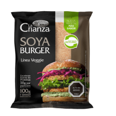 Hamburguesa de Soya 100GR La Crianza