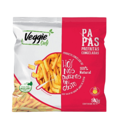 Papas Prefritas veggie 500GR
