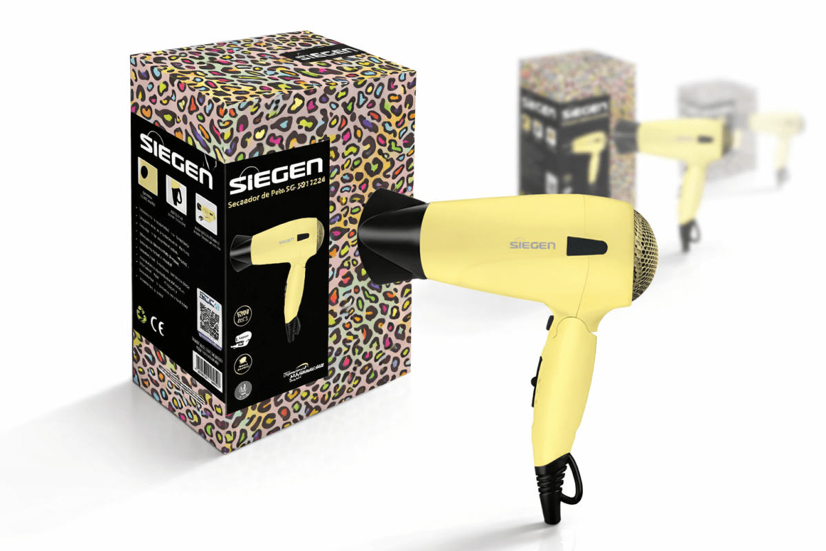 Secador De Pelo Amarillo1