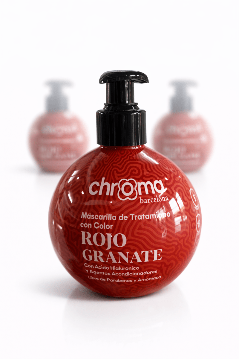 Chroma Barcelona 250 Ml Rojo Granate1