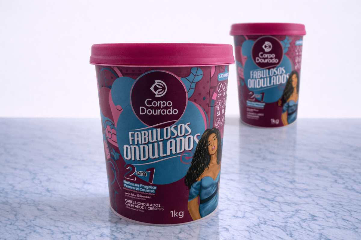 Crema Hidratante Lisos E Ondulados 1Kg1