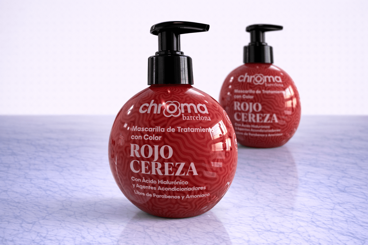 Chroma Barcelona 250 Ml Rojo Cereza1