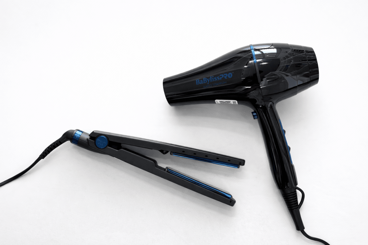Kit Plancha Secador Negro 2 Un Babyliss3