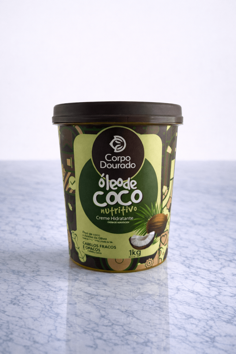 Crema Hidratante Cabellos Opacos Coco 1Kg2