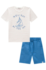 Camiseta Manga Corta y Shorts