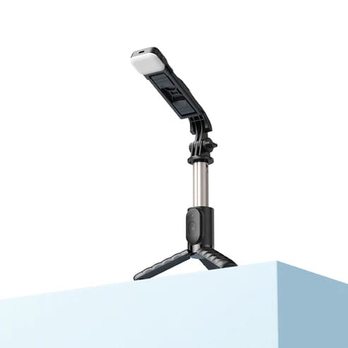 Selfie Stick Inalámbrico con Luz Individual2
