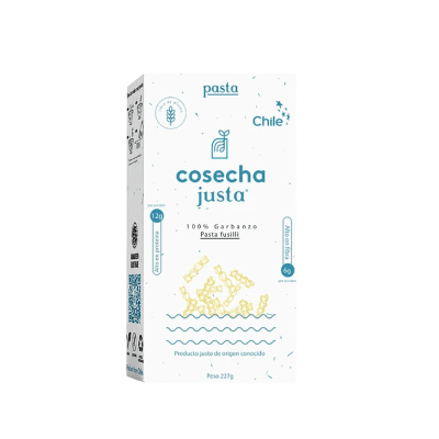 fusilli garbanzo 227gr / cosecha justa1