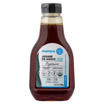 MANARE/ Agave 330gr. Variedades Orgánico Crudo (Raw)1
