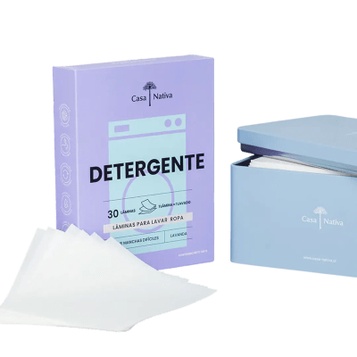 Detergente en Láminas lavanda /Casa Nativa1