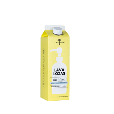 Lavaloza DoypacK Refil 1 Litro / Casa Nativa  Lavaloza Citrus DoypacK Refil 1 Litro / Casa Nativa1