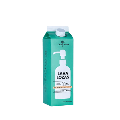Lavaloza DoypacK Refil 1 Litro / Casa Nativa  Lavaloza Manzana Verde DoypacK Refil 1 Litro / Casa N1