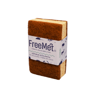 FREEMET Esponja Ecológica de Celulosa de Coco1
