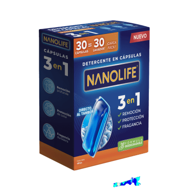 Detergente cápsulas 30un / Deysa Nanolife1