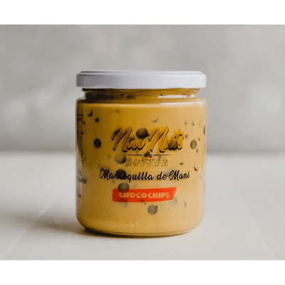 NAT NUTS/ Mantequilla de Maní 500gr Variedades MANTEQUILLA MANI /CHOCO CHIPS1