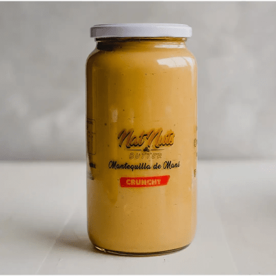 NAT NUTS/ MANTEQUILLA MANI 1kg Variedades Mantequilla mani crunchy 1kg1