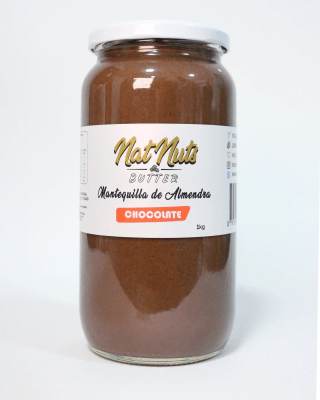 Nat nuts / mantequilla de almendras con chocolate 1kg1