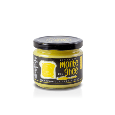 MANTE GHEE - Mantequilla clarificada variedades  MANTE GHEE 210gr.1