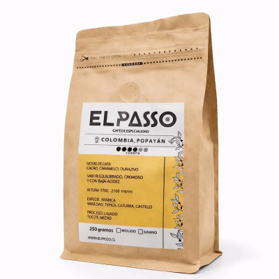CAFE COLOMBIA POPAYAN 250G MOLIDO / ELPASSO1