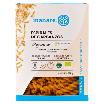 Espirales de garbanzos 250gr / Manare1