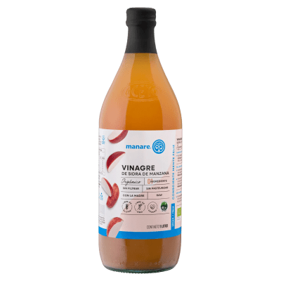 Vinagre de Manzana Orgánico 1L Manare1