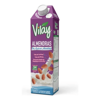 Bebida Vegetal ALMENDRA ORIGINAL 1lt Vilay1