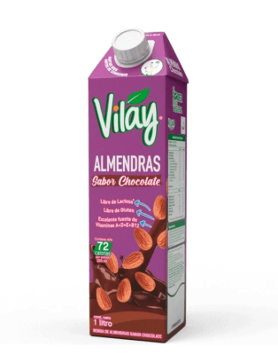Bebida Vegetal ALMENDRA CHOCOLATE 1lt / Vilay1