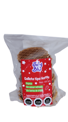 Wafles vegana 100 gramos / Joly Blu1