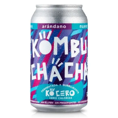 Kombuchacha /  Lata 350ml Arándano 350ml1