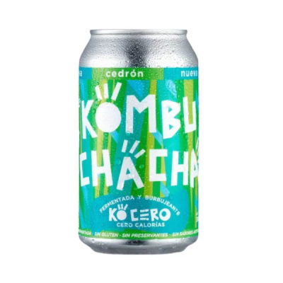 Kombuchacha /  Lata 350ml Cedrón 350ml1