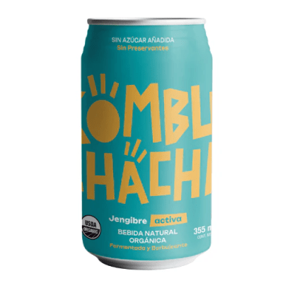Kombuchacha /  Lata 350ml Jengibre 350ml1