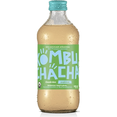 Kombuchacha / Botella 500 ml Cedrón 500ml1