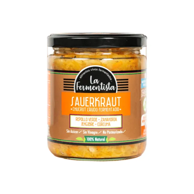 Sauerkraut/chucrut Raíces nobles 400g / La Fermentista1
