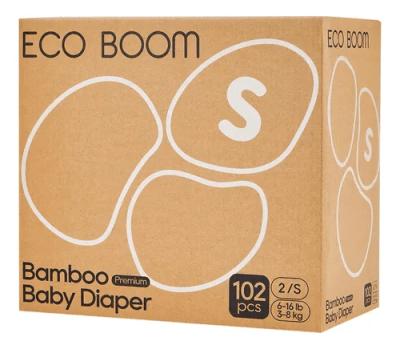 ECOBOOM Pañal en bolsa Ecoboom pañal en bolsa talla S1