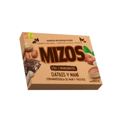 ESTUCHE BARRITA NATURAL SABOR MANÍ / MIZOS1