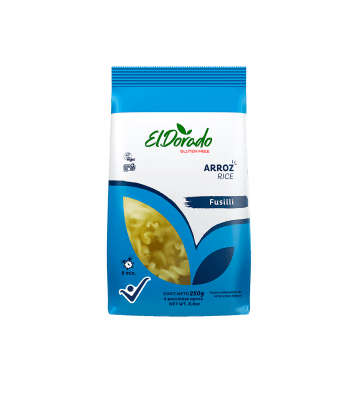 Fusilli de arroz / El Dorado1