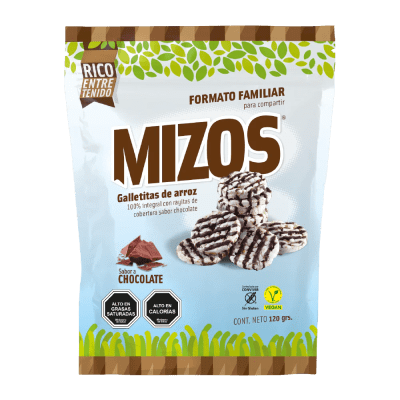 Galletas de arroz chocolate 120g MIZOS1