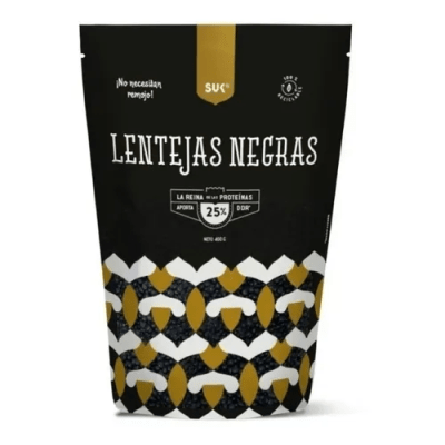 Lentejas negras 400gr / SUK1