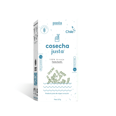 Pasta fusilli arveja / Cosecha Justa1