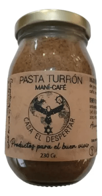 Pasta maní café 230g / casa el despertar1