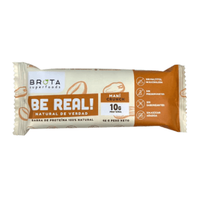 Protein Bar Be Real Maní Nuts / Brota Vida1