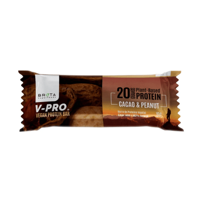 Protein Bar V-Pro Cacao & Peanuts / Brota Vida1