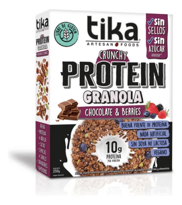 PROTEIN GRANOLA CHOCOLATE & BERRIES / TIKA1