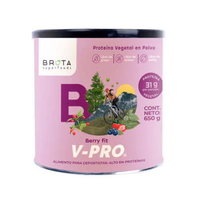 Proteína Vegetal V-Pro Berry Fit / Brota Vida1